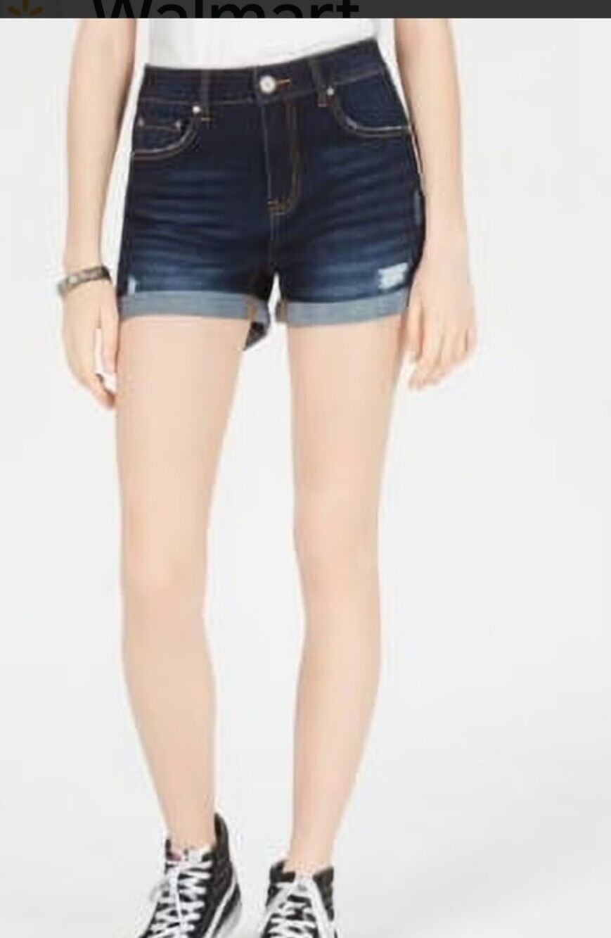 Indigo Rein Navy Denim with Gold Stitching